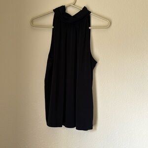 Small black halter top
